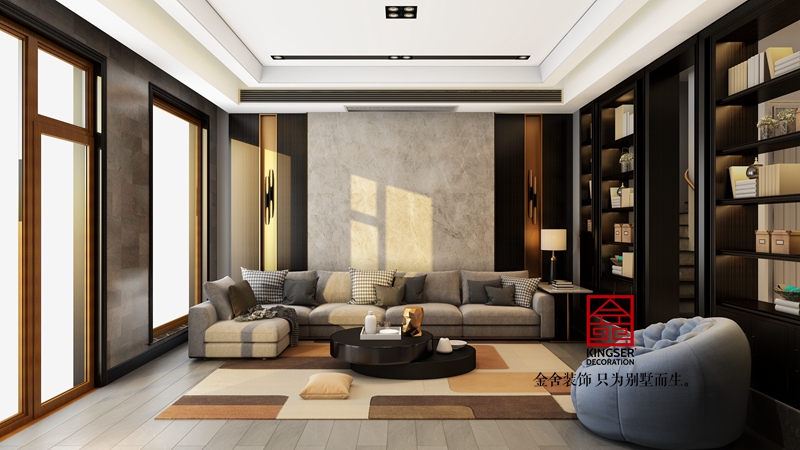 鑫界王府500平米現代極簡裝修效果圖
