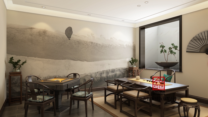 鑫界王府500平米現代極簡裝修效果圖