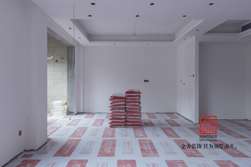 御河上院172平米裝飾施工油工階段