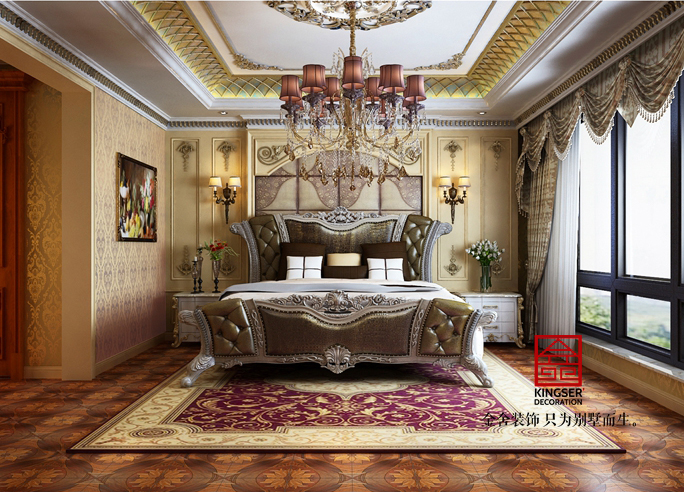 新源燕府286平米法式風格裝修效果圖