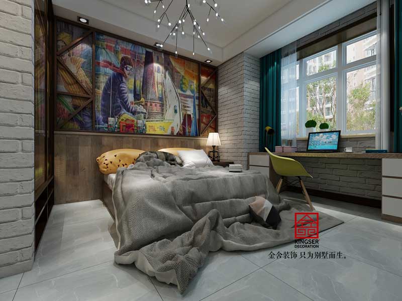 國賓壹號138平米新中式風格裝修效果圖