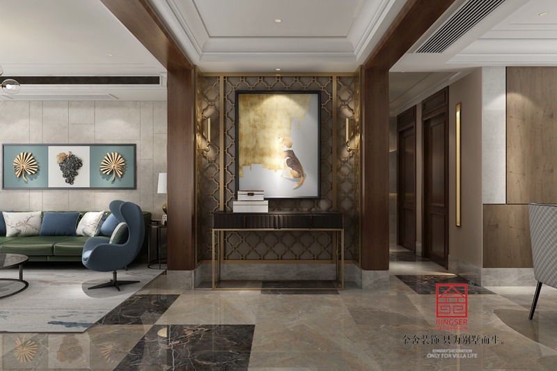 德賢公館160平米裝修-現代簡約-玄關