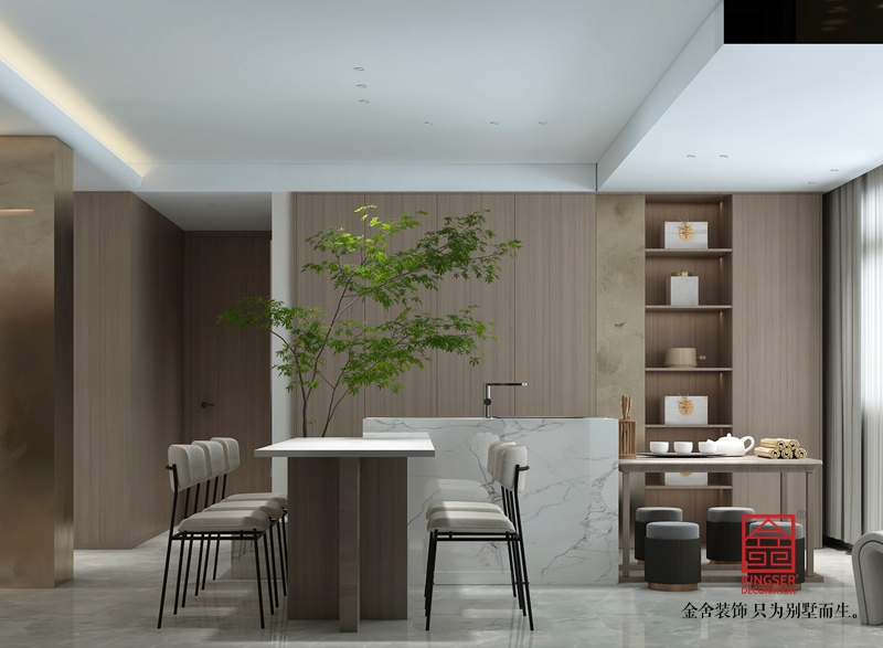 榮盛華府205平米現代風格裝修-餐廳