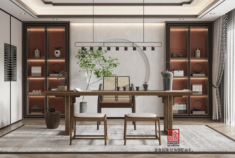 開元府281平米研發效果圖-茶室