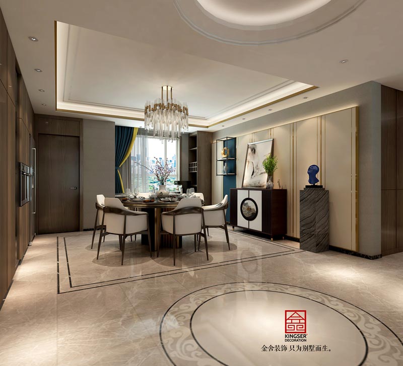 西美五洲260平米現代簡約風格裝修設計