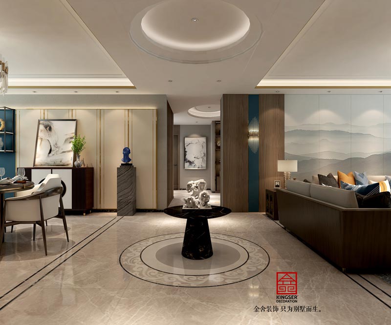 西美五洲260平米現代簡約風格裝修設計