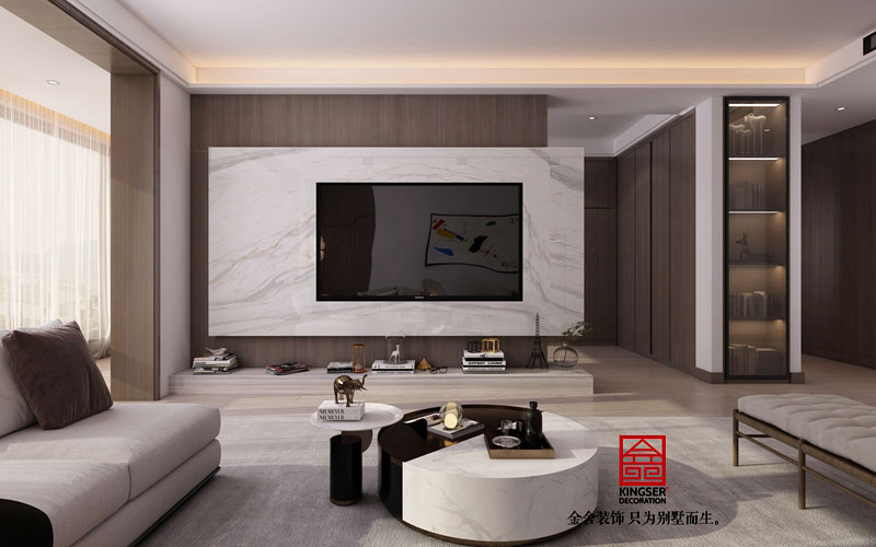 融創中心217平米現代風格裝修效果圖