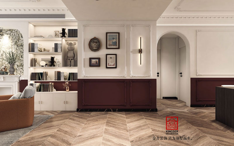 融創(chuàng)中心180㎡法式復古風格裝修