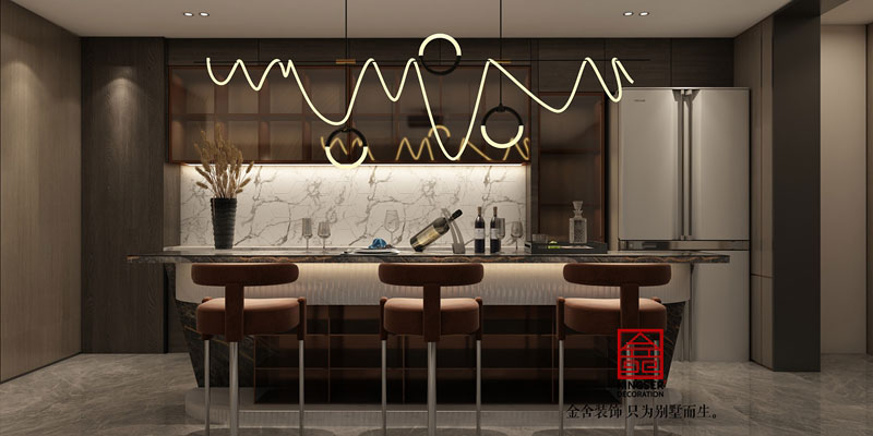 西山林語322平米戶型研發極簡效果圖