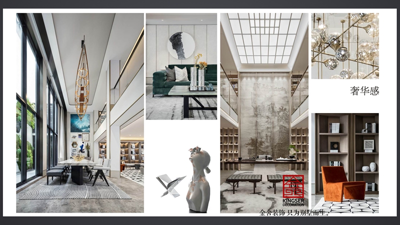 匯君城千平別墅裝修設計現(xiàn)代風格效果圖