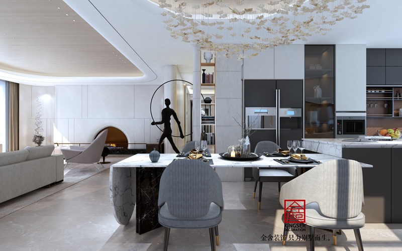 匯君城千平別墅裝修設計現(xiàn)代風格效果圖