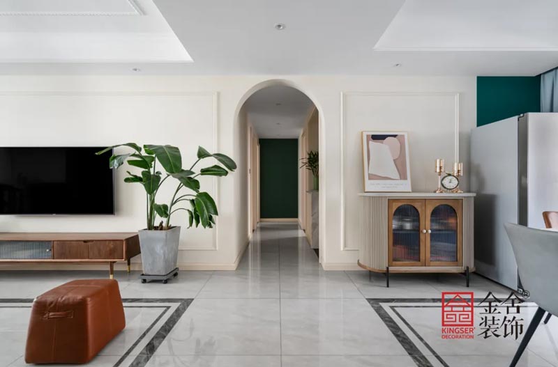 盛邦大都會北歐復古風格裝修實景圖