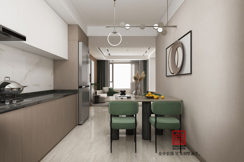 維多利亞118平現代風格研發效果圖