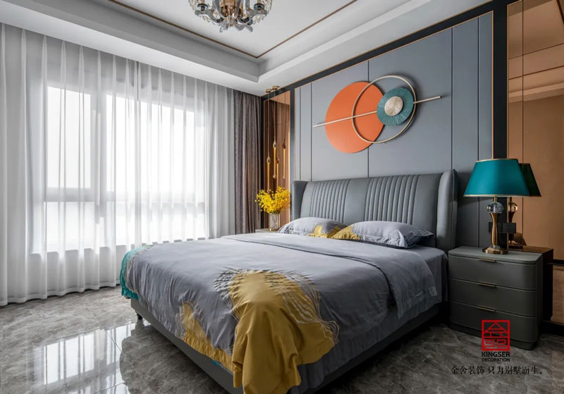 國赫天著港式輕奢風格實景圖