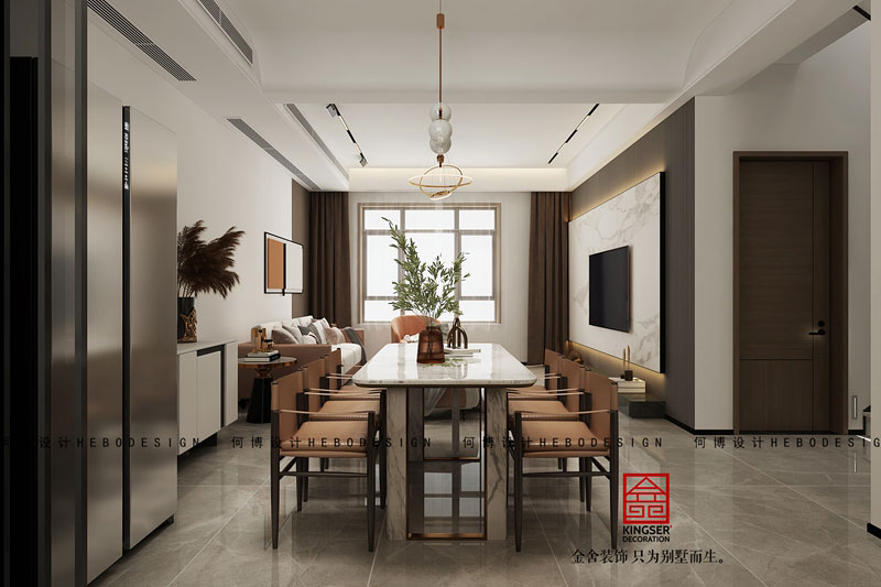 西山林語現代風格裝修效果圖