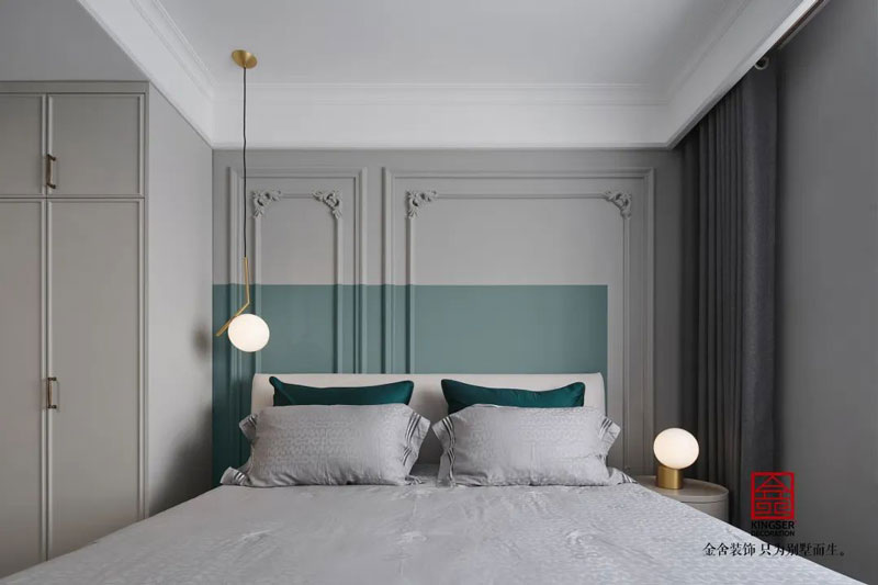 秀水名邸120㎡孟菲斯風格裝修設計