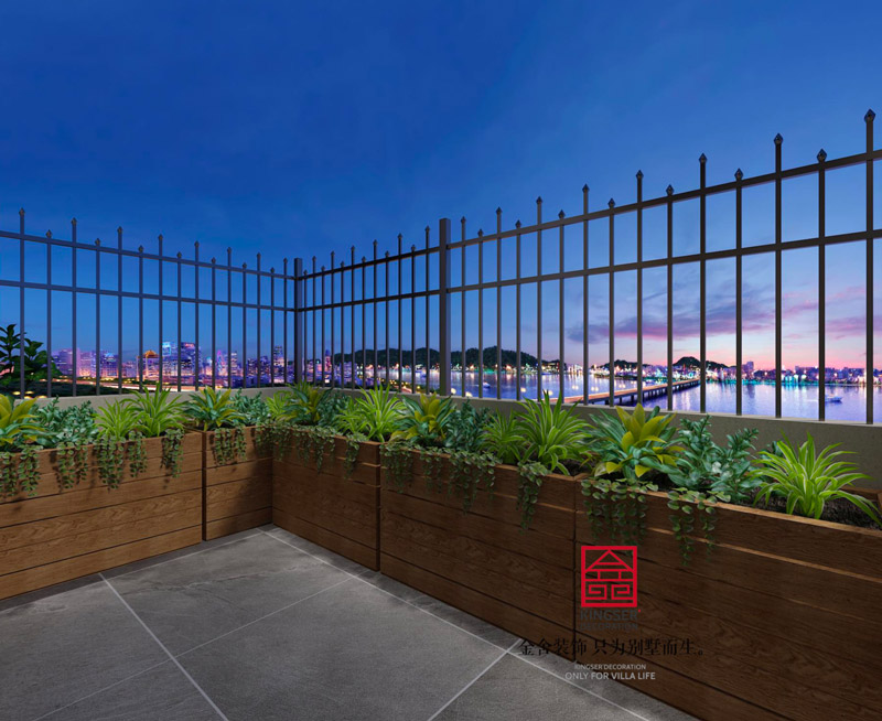 九里晴川現代風格裝修效果圖