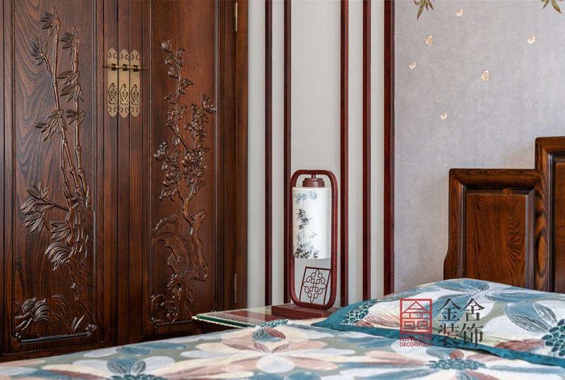 榮盛華府新中式風(fēng)格裝修設(shè)計實景圖