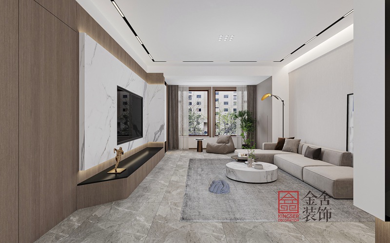 榮盛御府現代風格裝修設計