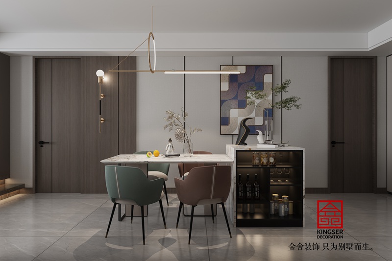 北城國際170㎡現(xiàn)代風(fēng)格裝修設(shè)計(jì)