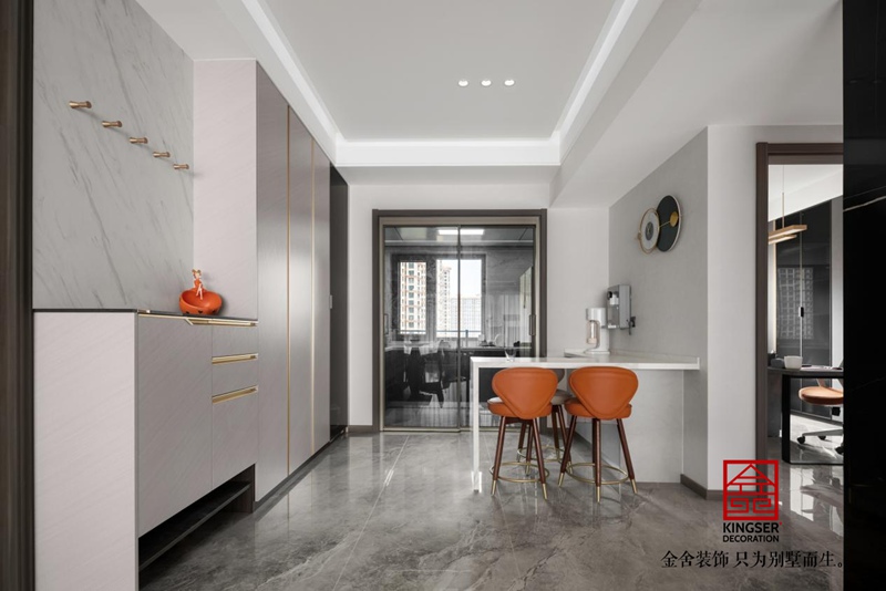 遠洋晟庭現代風格裝修實景圖