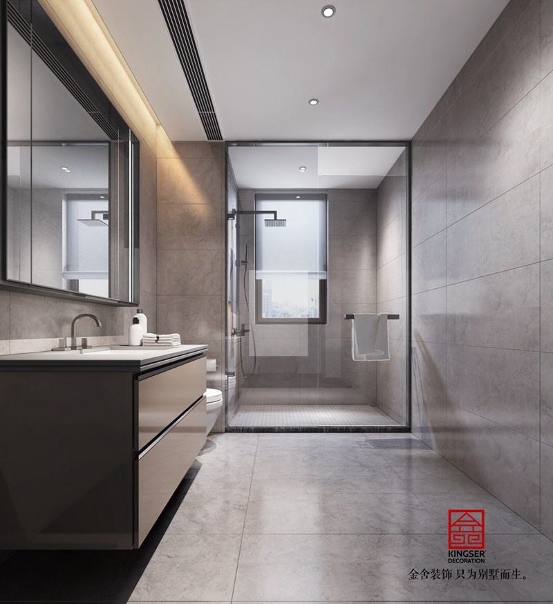 平山自建住宅現代風格裝修效果圖