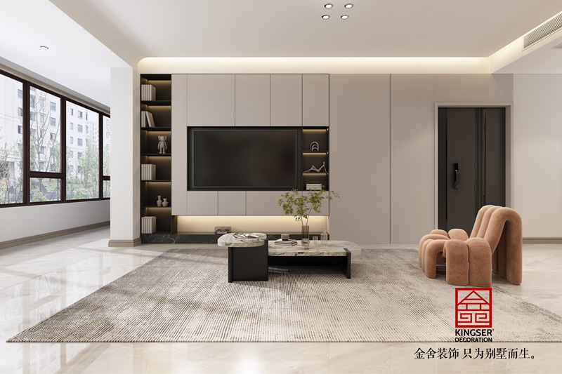 錦江府現(xiàn)代簡約風格裝修效果圖