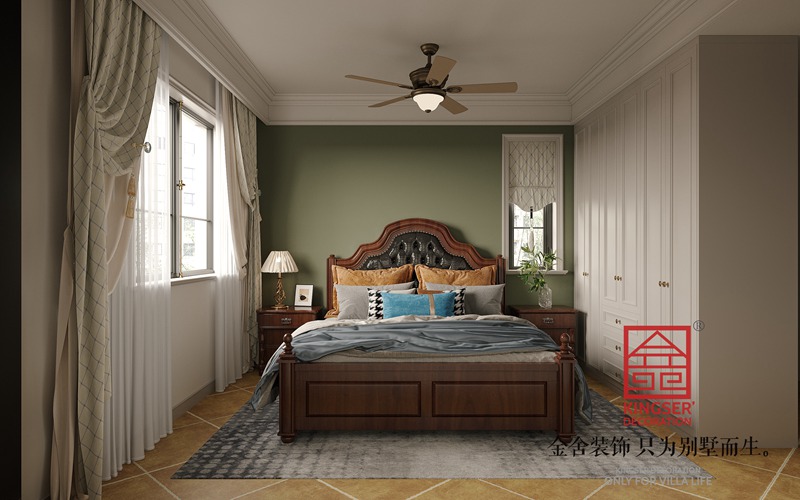 國仕山130平歐式風(fēng)格裝修效果圖