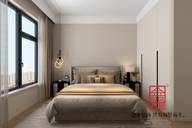 國仕山146平米現代風格裝修設計