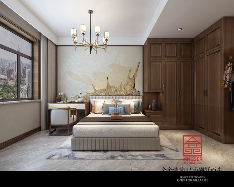 碧桂園180平新中式風(fēng)格裝修設(shè)計