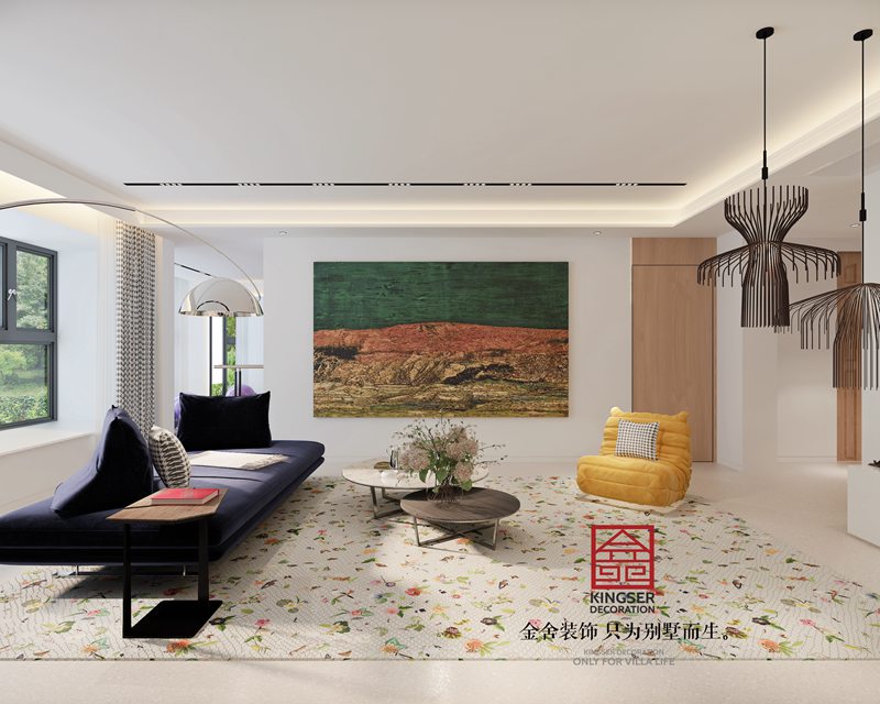 恒大華府極簡主義別墅裝修設計