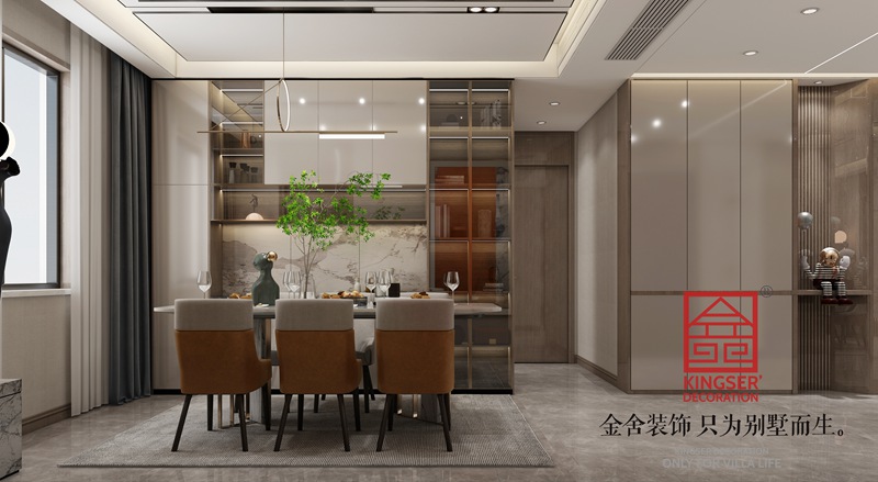 國赫天著183平米現代風格裝修設計