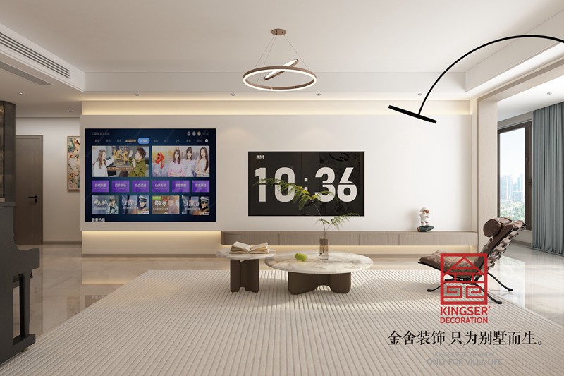 林蔭大院160平現(xiàn)代簡約風格裝修設(shè)計