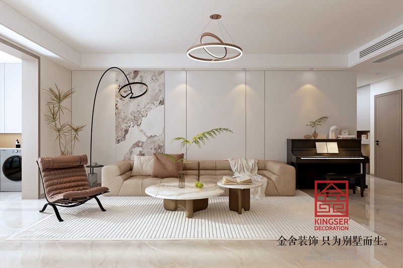 林蔭大院160平現(xiàn)代簡約風格裝修設(shè)計